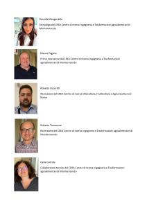 Consiglio per la ricerca in agricoltura e l'analisi dell'economia agraria - Centro di ricerca Ingegneria e Trasformazioni agroalimentari Maker Photo