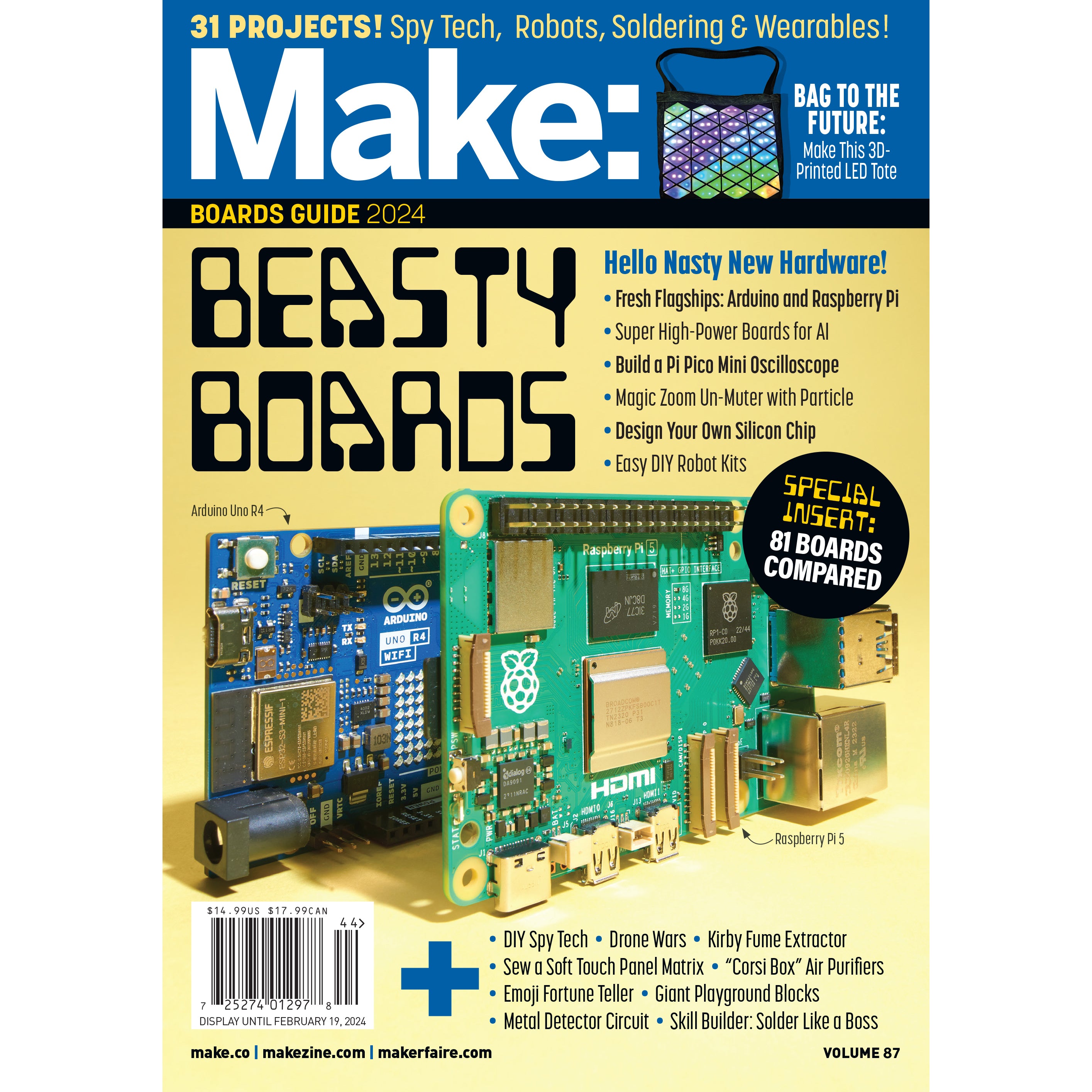 Make: Magazine, Volume 87 - Print